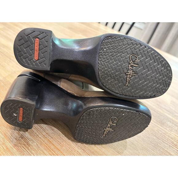 Cole Haan Womens Boot Air Sara Short Size 6B Brown Pull On Leather - Picture 6 of 10